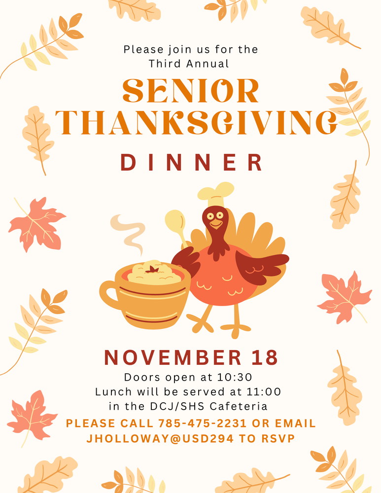 senior thanksgiving