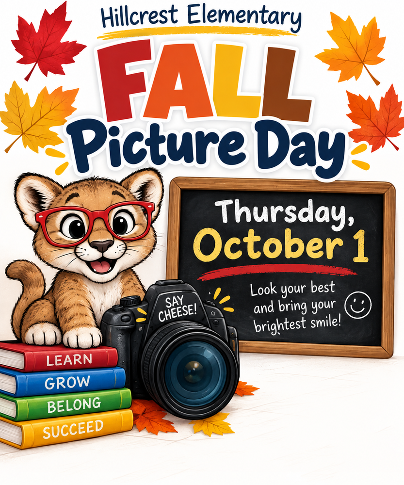 Picture Day is October 1
