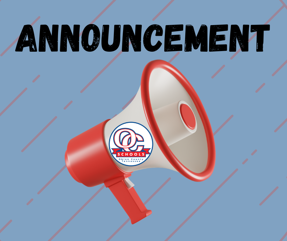 Megaphone with OCS Logo