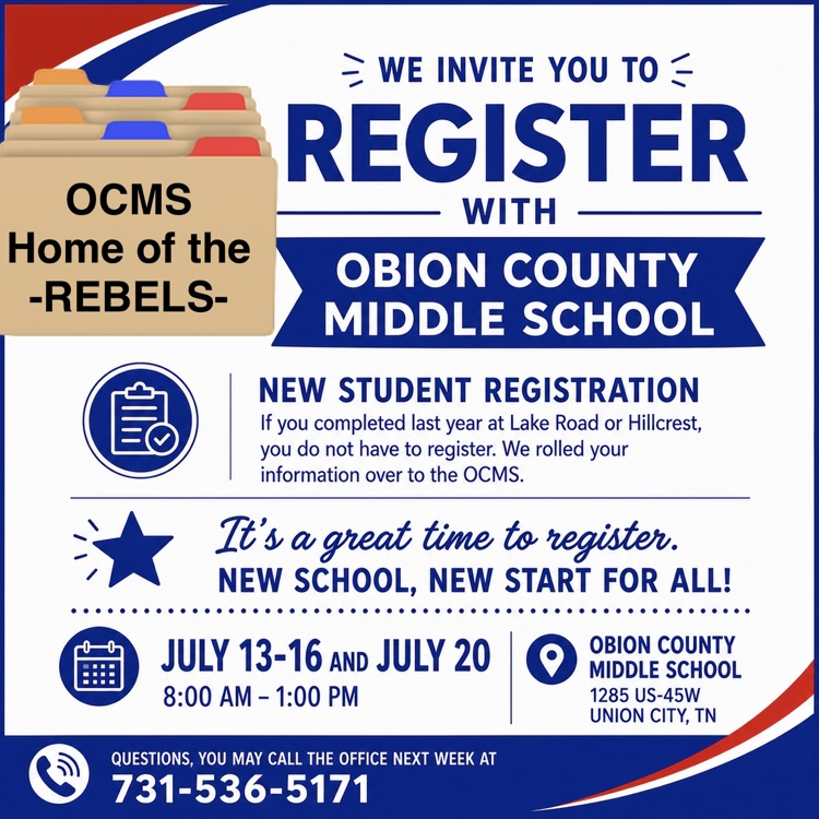 info flyer regarding OCMS registration