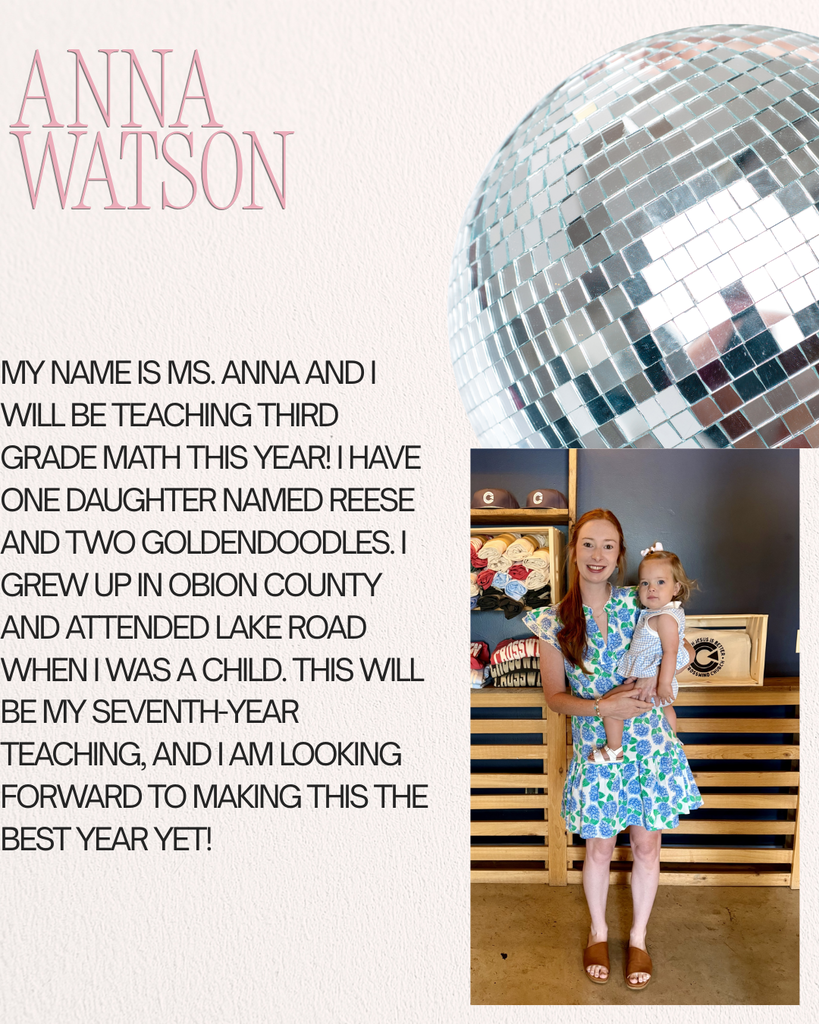Anna Watson Welcom Pic