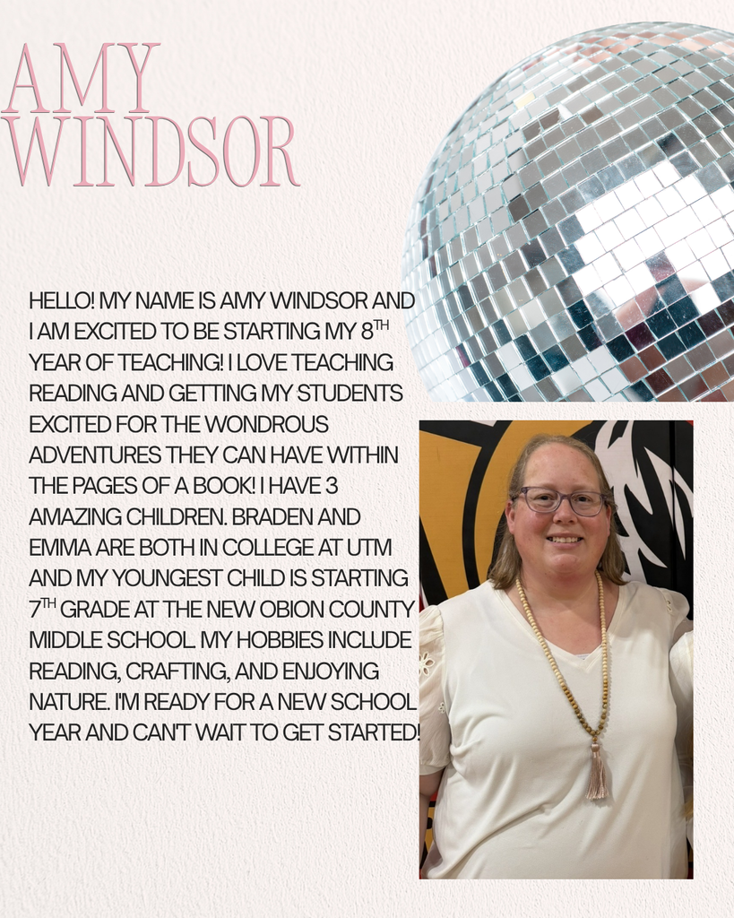 Amy Windsor Welcome Pic