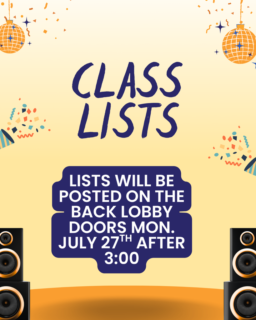 LRS Class Lists Flyer
