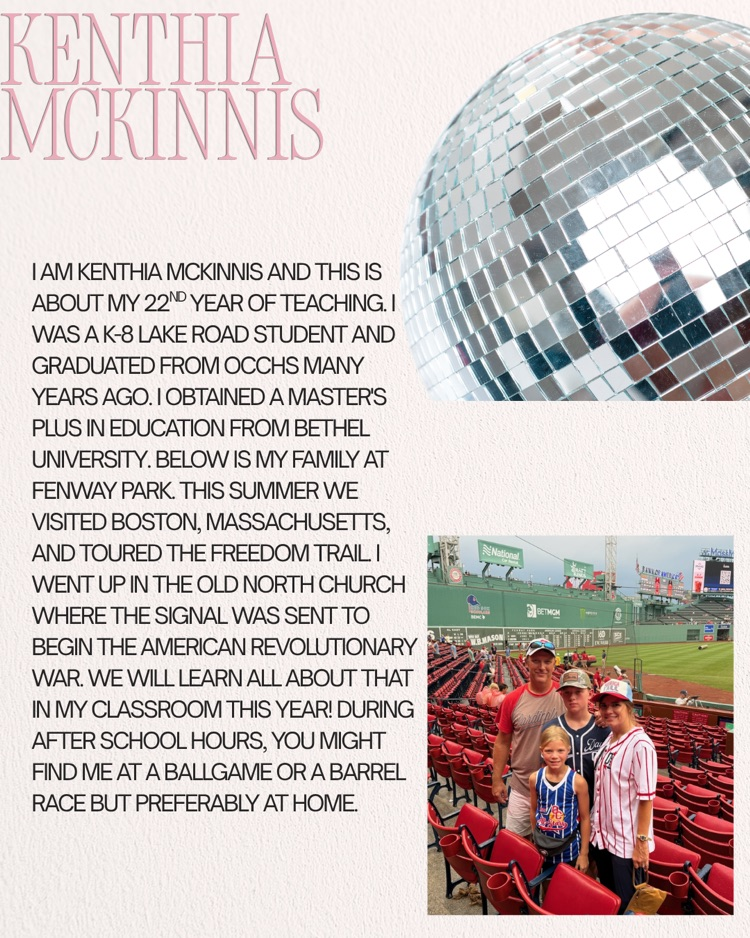 Kenthia McKinnis Info Flyer