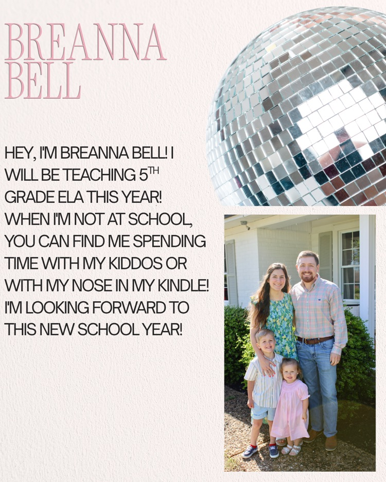 Breanna Bell welcome pic