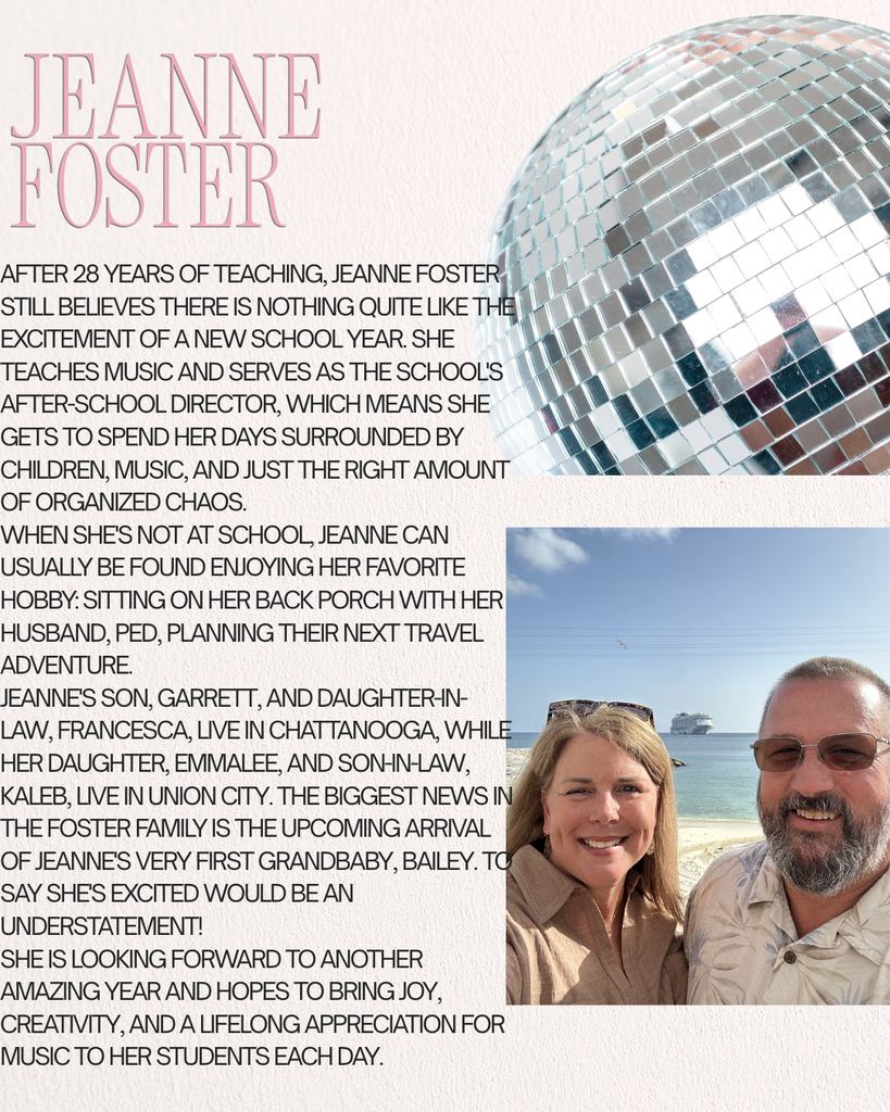 Jeanne Foster Info Page