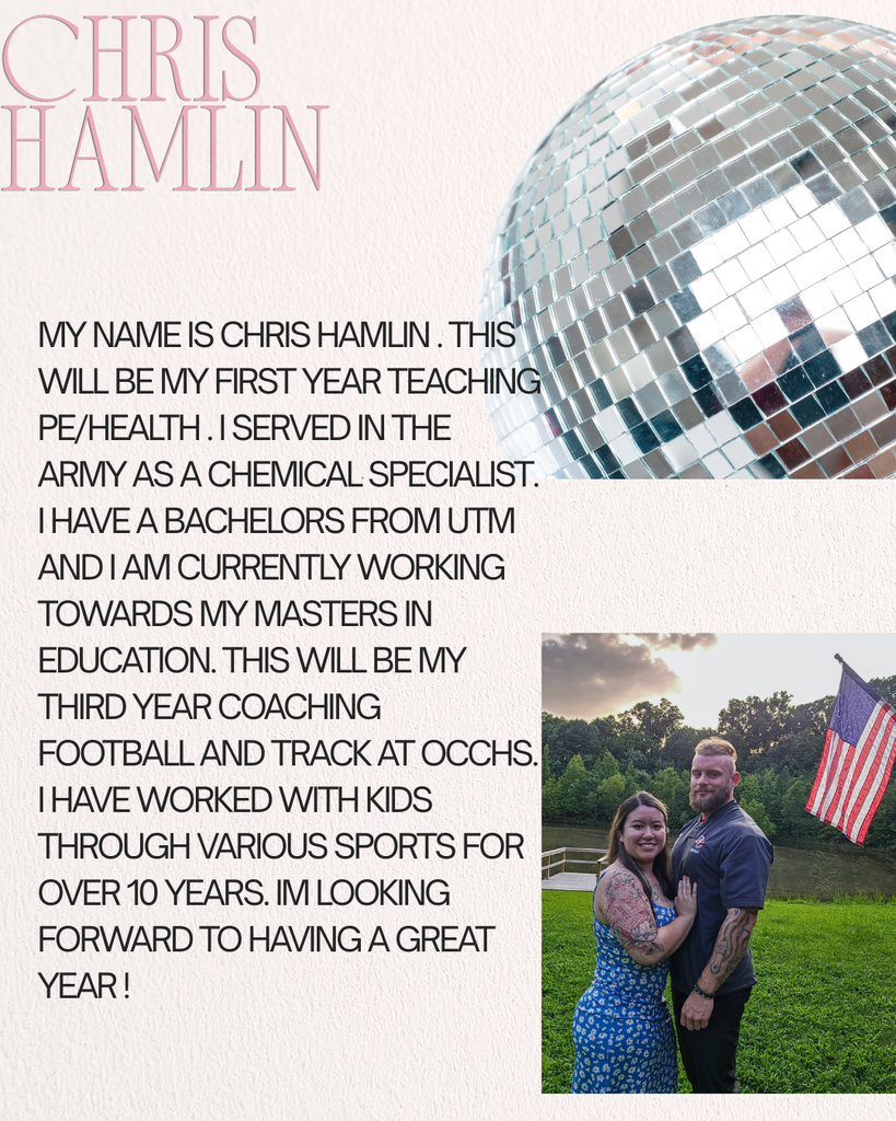 Chris Hamlin Info Page
