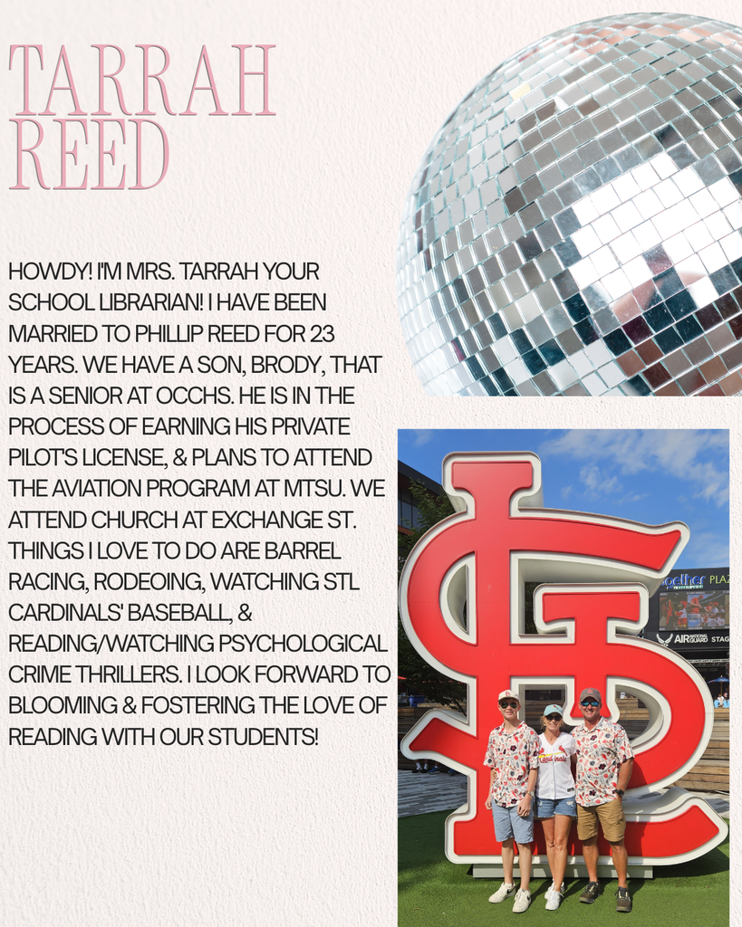 Tarrah Reed Info Page