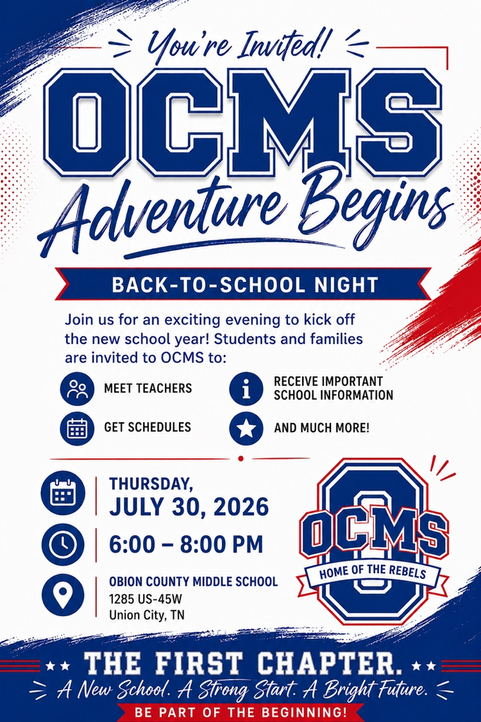 OCMS Open House Flyer