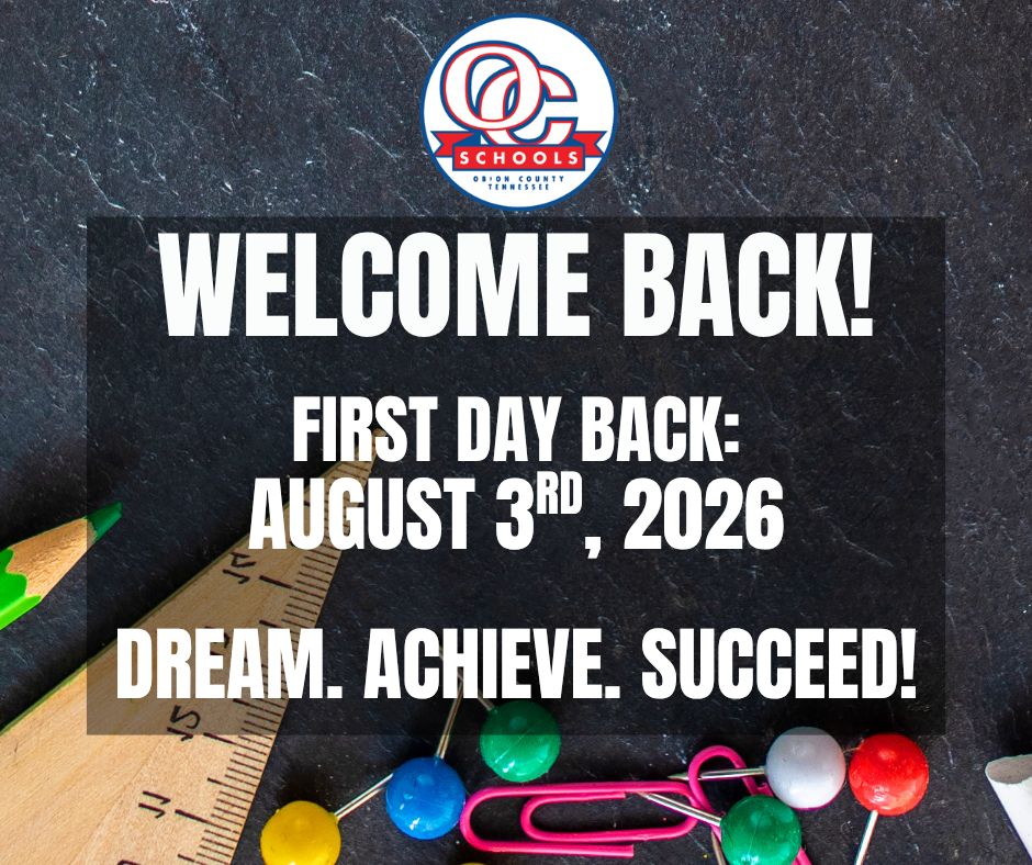 Welcome back image.