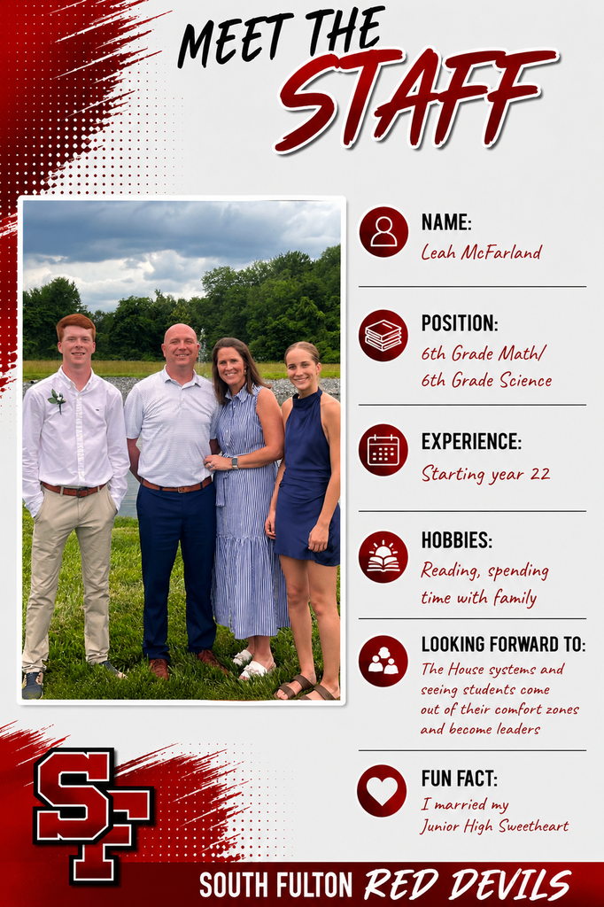 Meet the Staff, Leah McFarland 