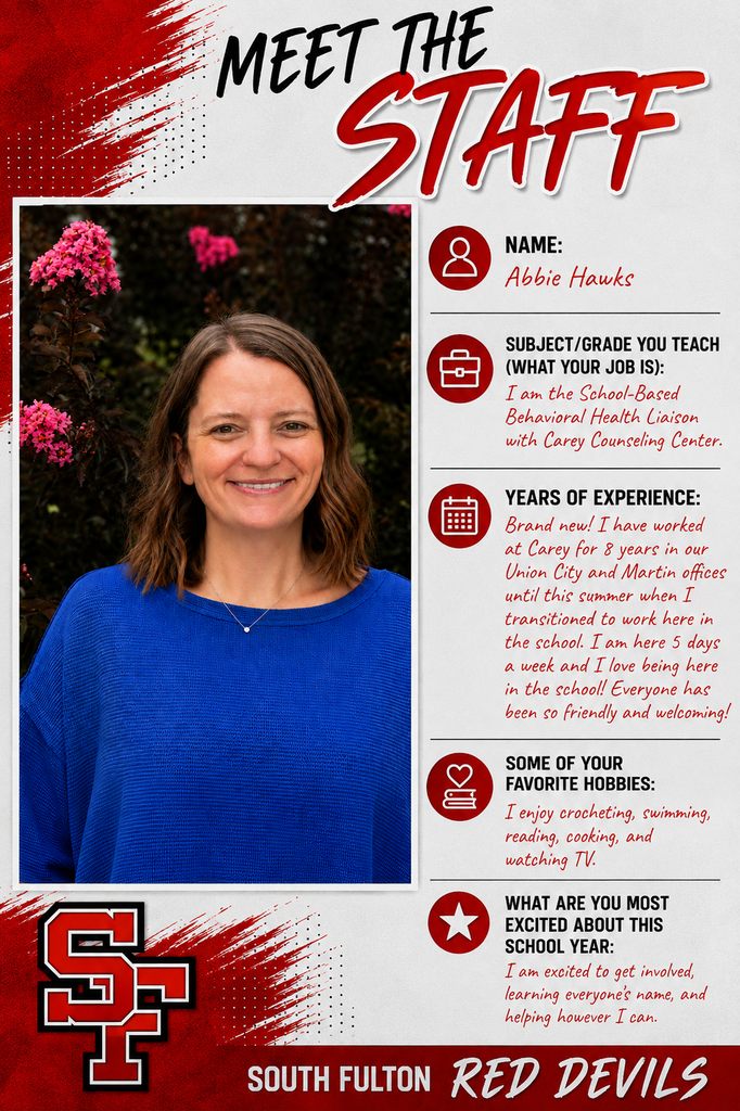Meet the Staff Mrs Abby