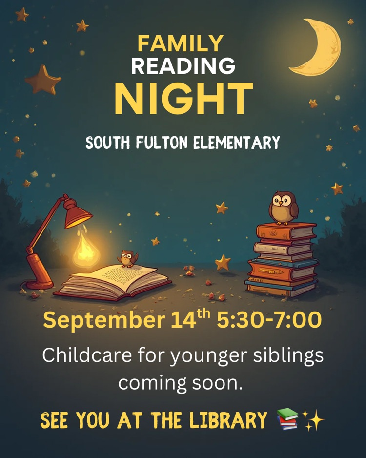 family reading night September 14