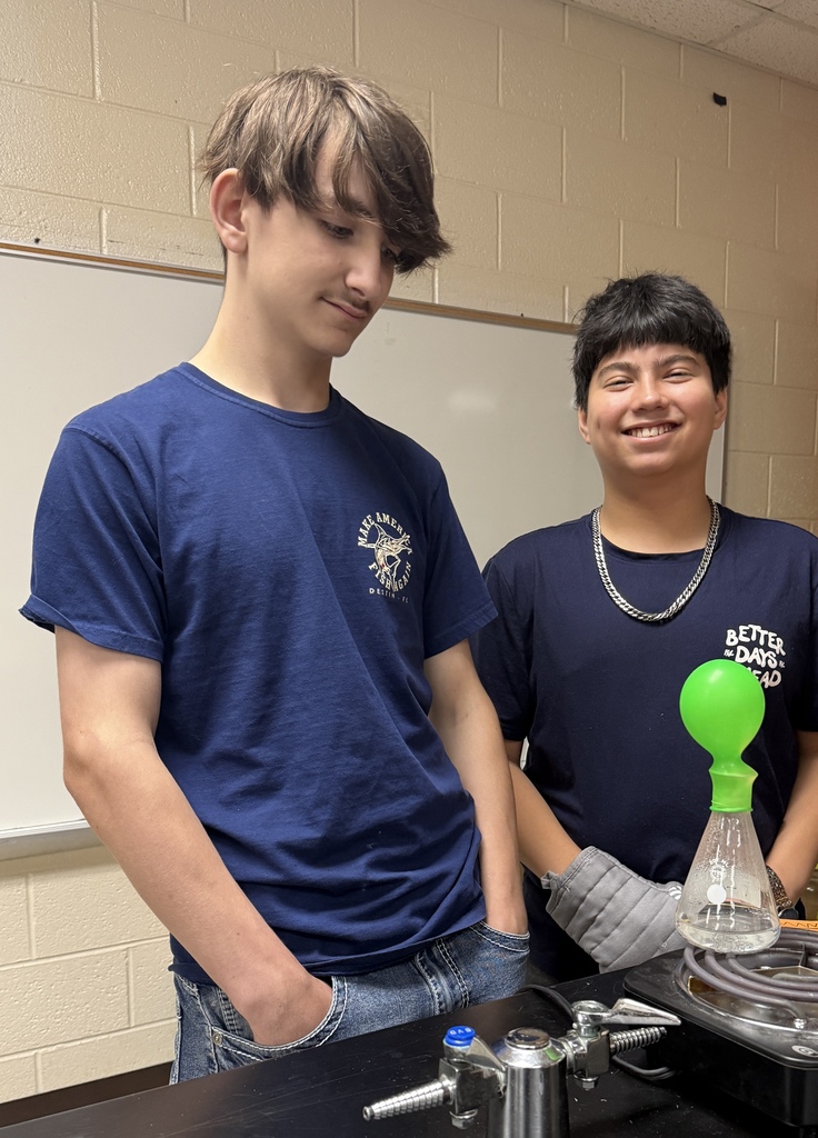 Students in Ms. Demanda’s 7th-grade science class participate in several hands-on experiments exploring states of matter and gas laws. Photos show students working together at lab stations with bottles, balloons, glassware, water, heat, and other classroom science materials while recording and observing their results.