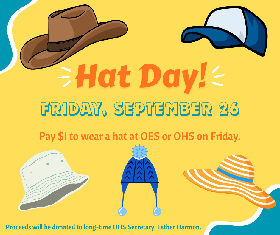 Flyer for hat day