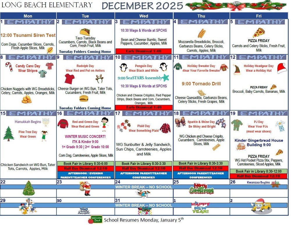 December Calendar