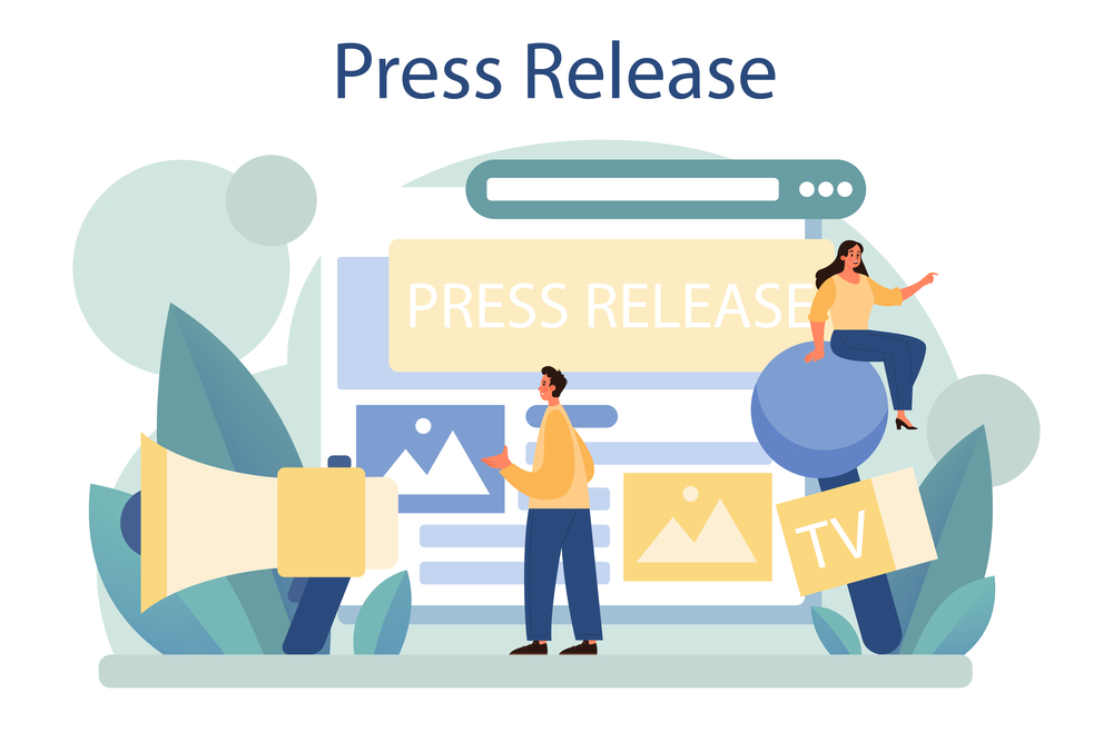 Graphic to represent a Press Release