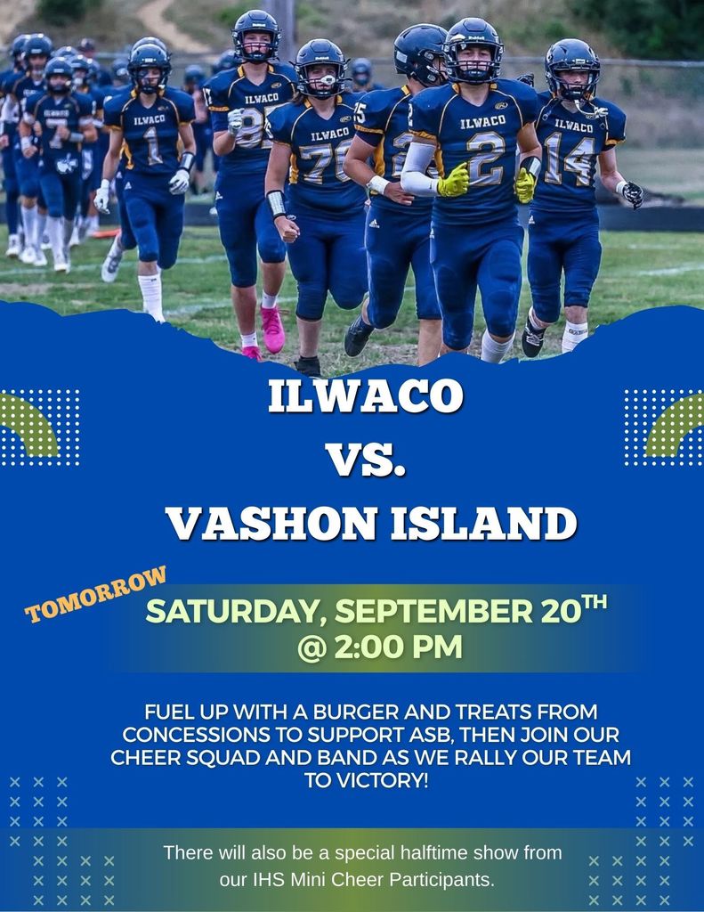 September 20th IHS vs. Vashon Island
