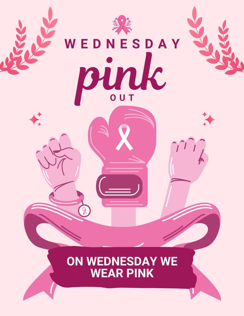 🌸 WEDNESDAY: On Wednesdays, we wear PINK! 💕