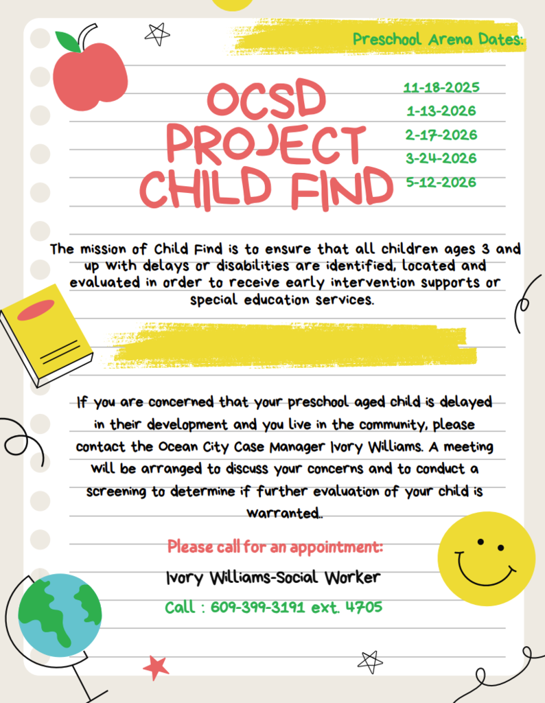 Project Child Find Info & Important Dates 2025-2026