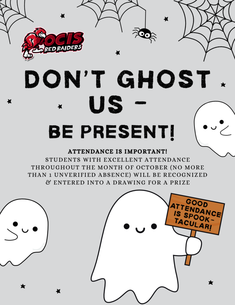 Don't Ghost Us - Attendance October