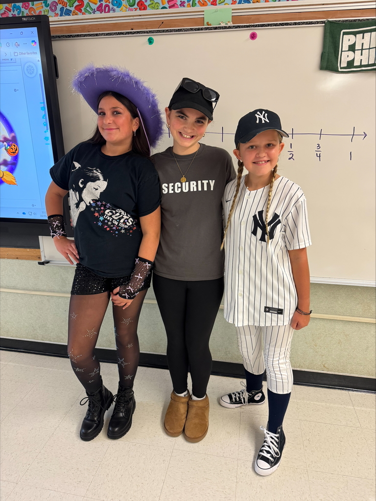 Students dressed up for Halloween and Red Ribbon Week