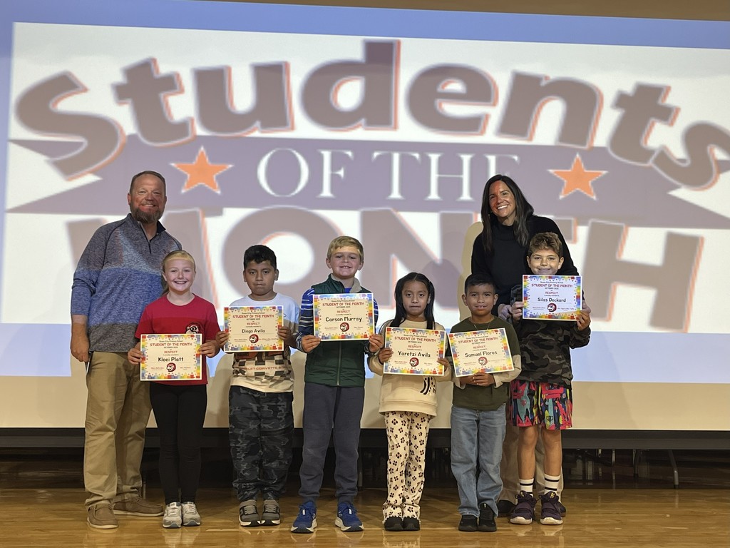 October Student of the Month