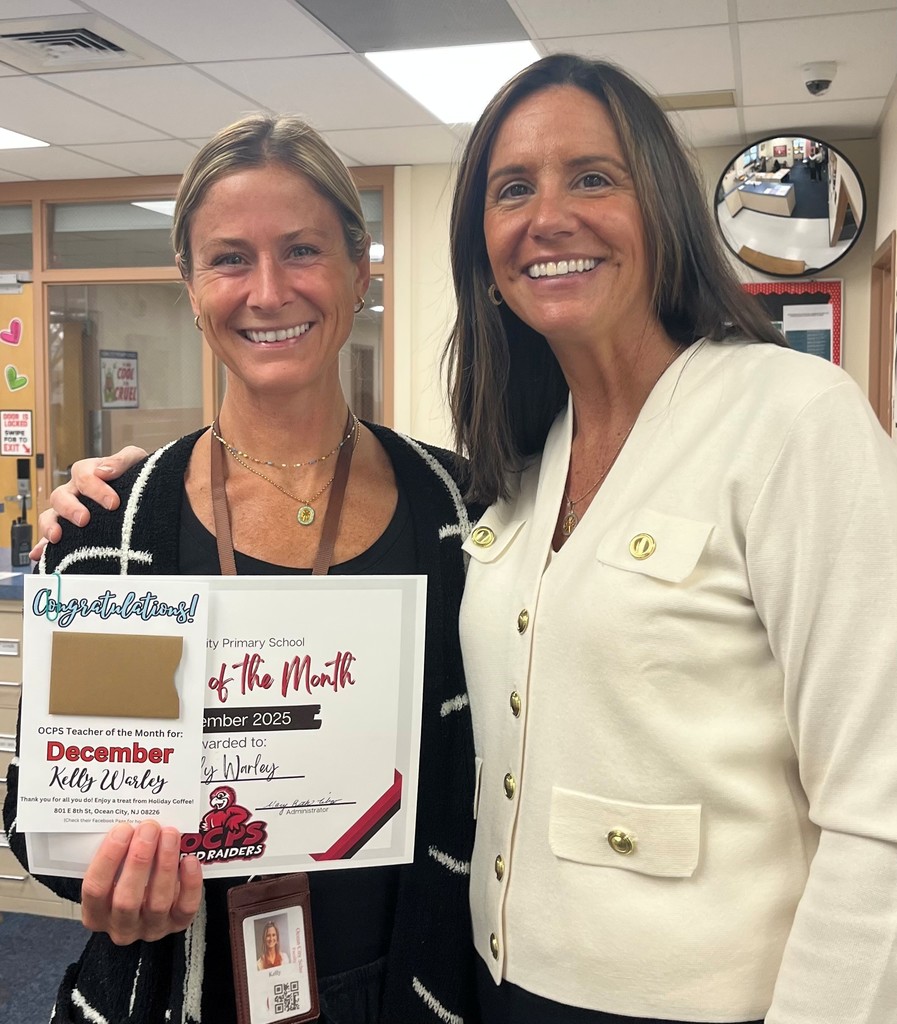 Kelly Warley - Teacher of the Month for December