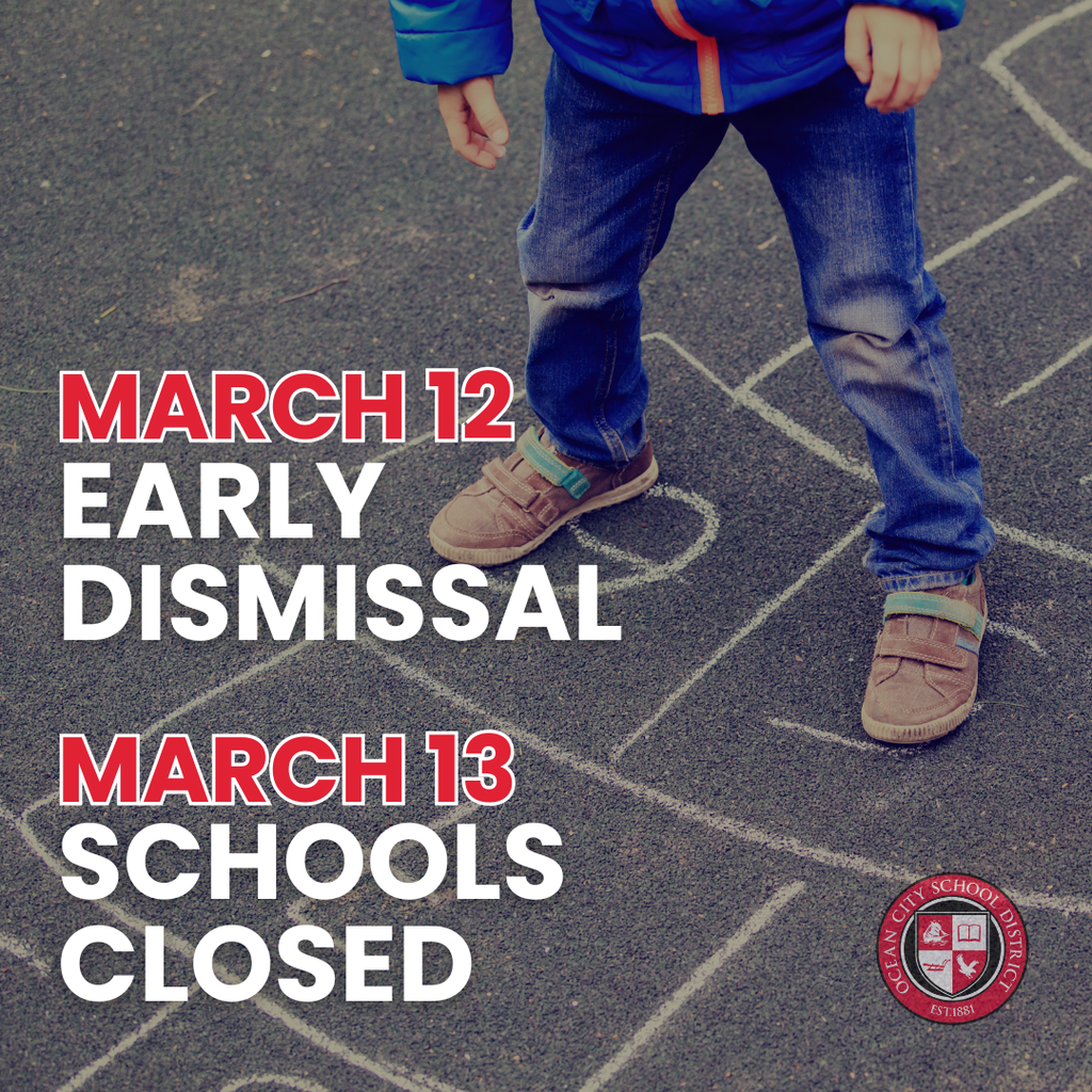 Early dismissal Mar 12 