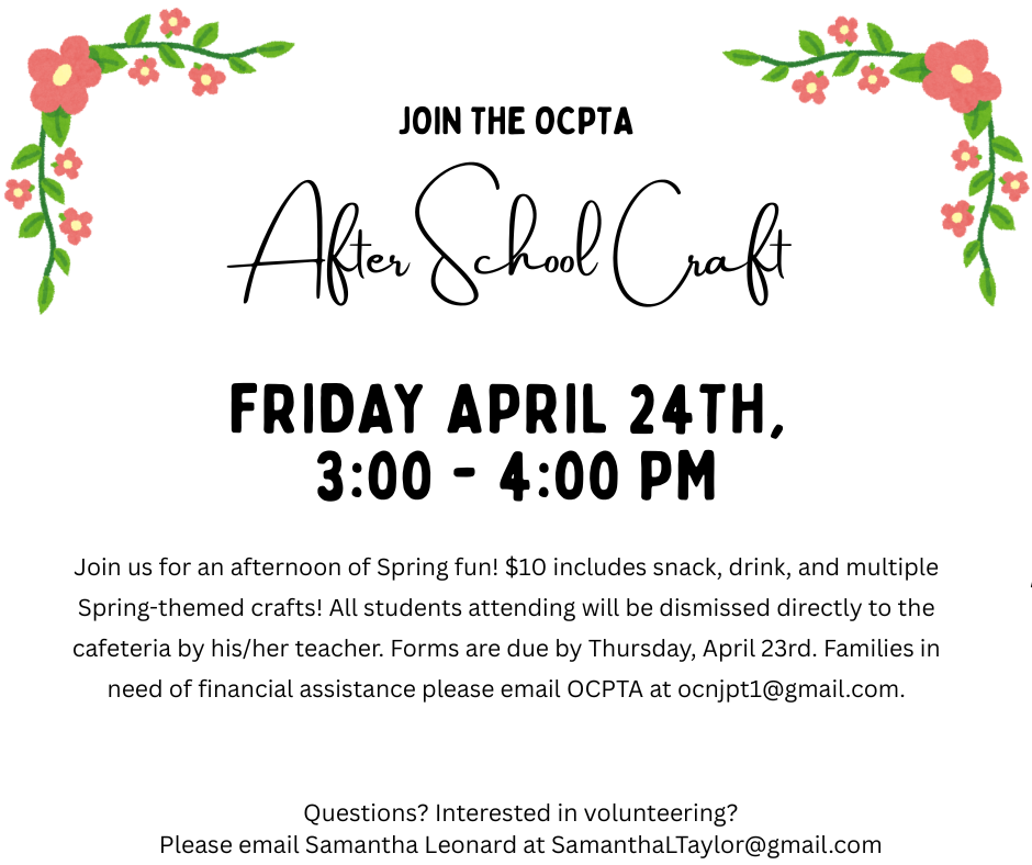 PTA Spring Craft