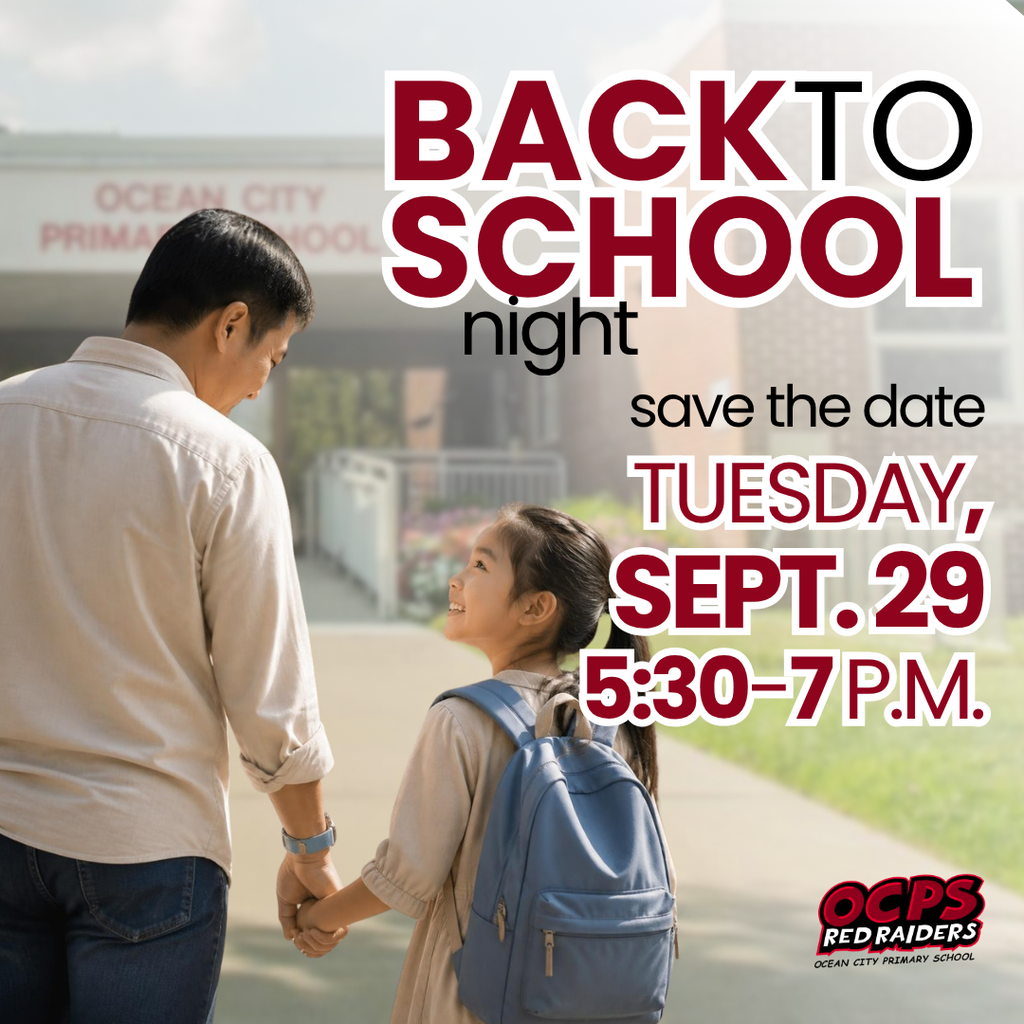 Back to School Night, Tuesday, Sept. 29th, 5:30 - 7:30 PM