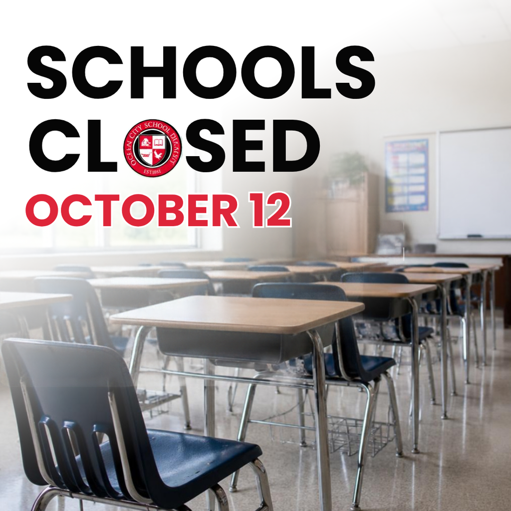 Schools Closed October 12 empty desks