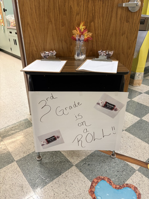 Third Grade is on a Roll!