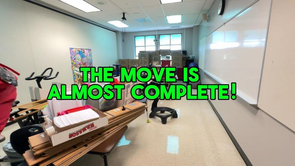 The Move is almost complete