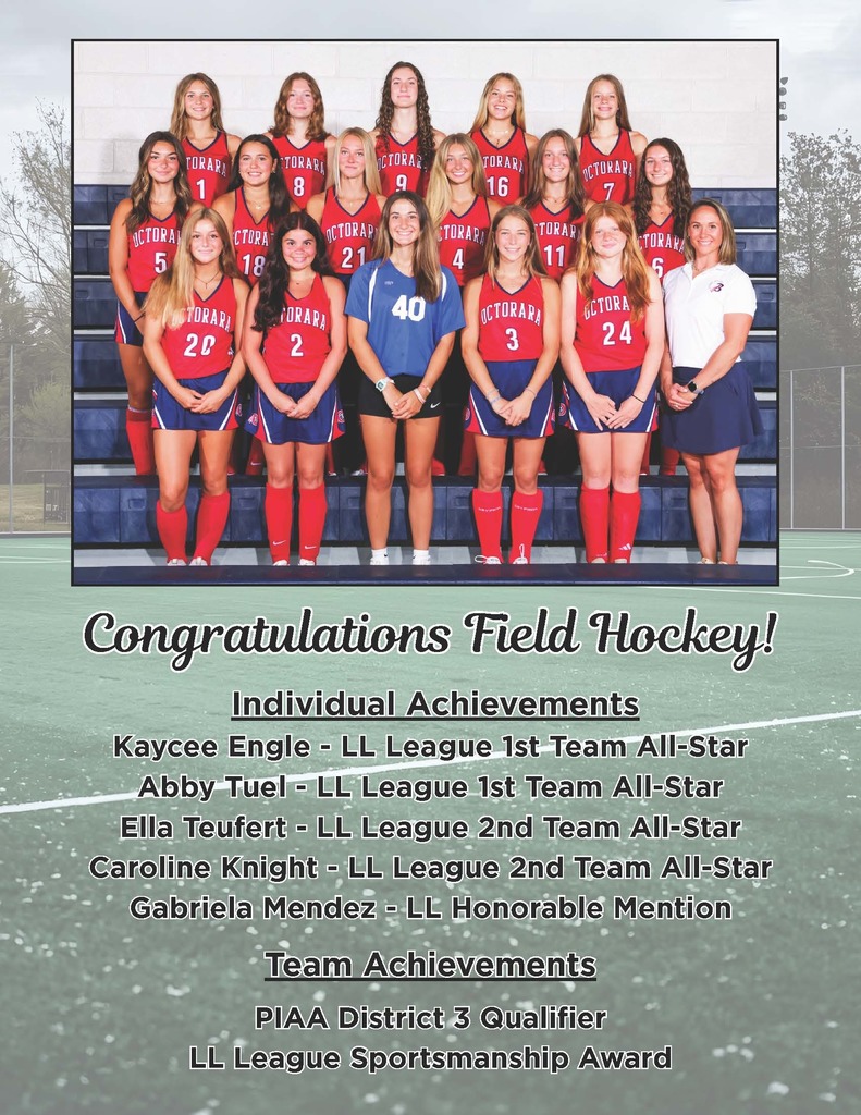 Field Hockey Accomplishments