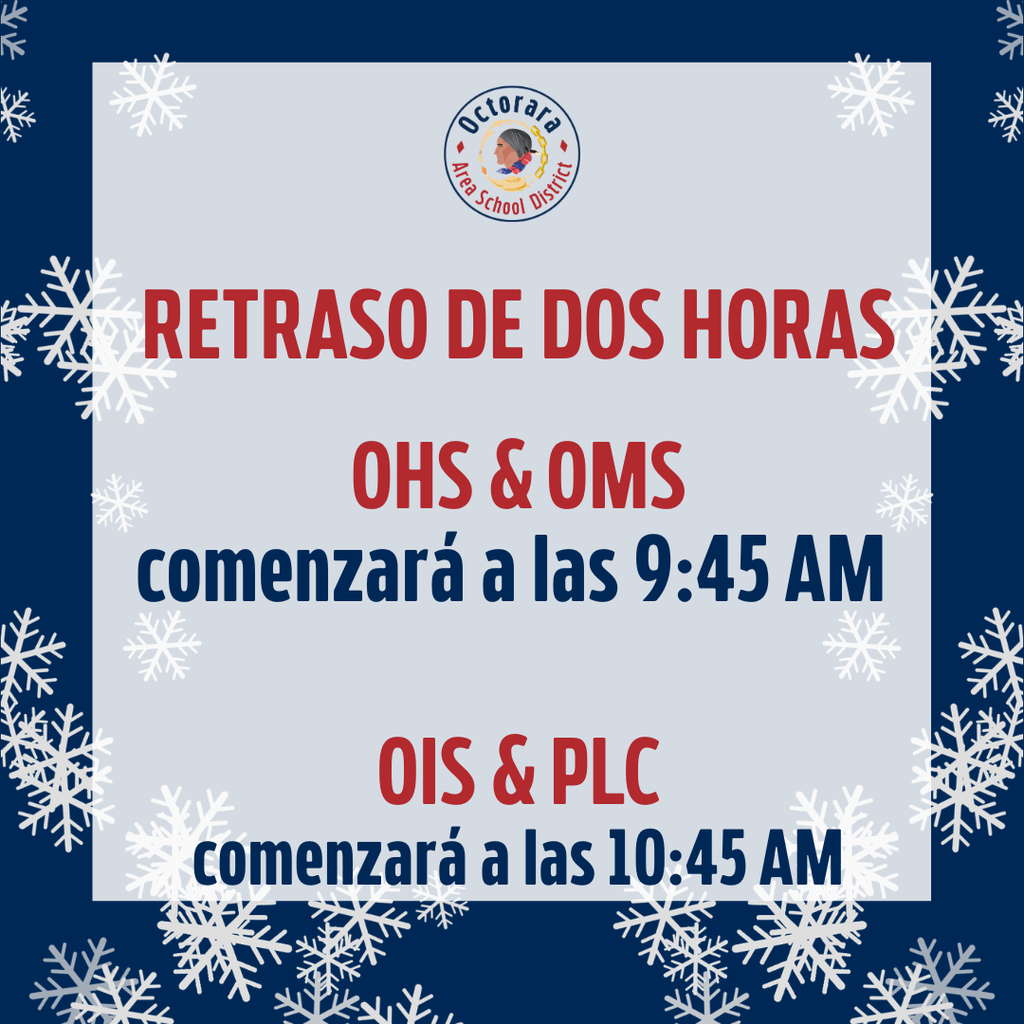 OHS and OMS will begin at 9:45 AM and the OIS and PLC will begin at 10:45 AM.