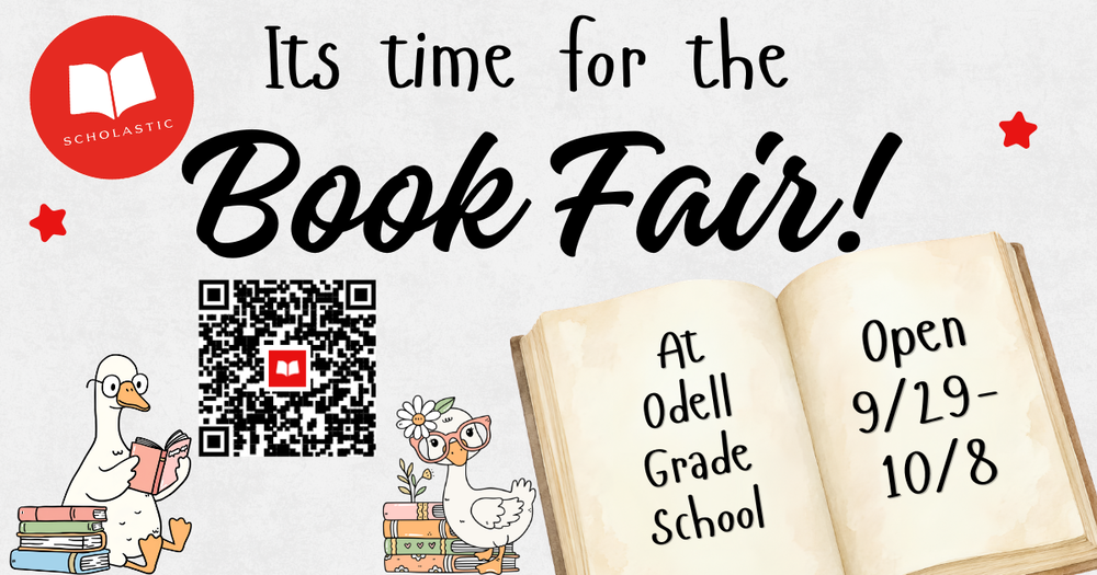 book fair at odell grade school