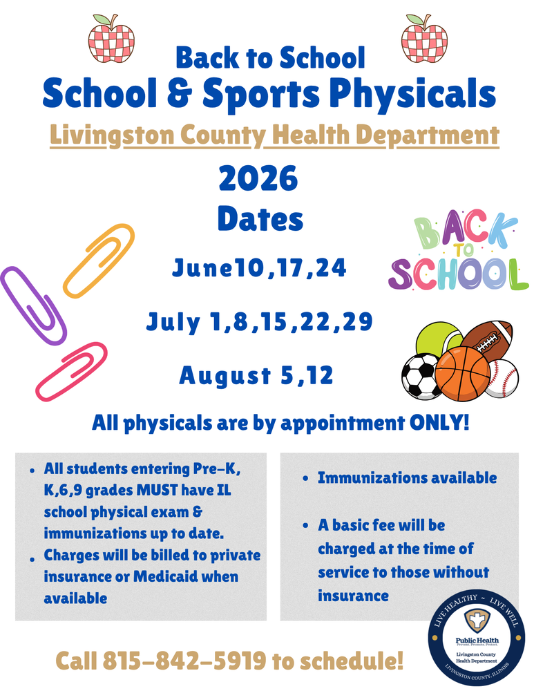 school and sports physicals