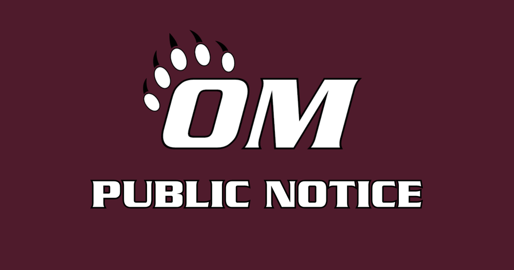 OM Public Notice