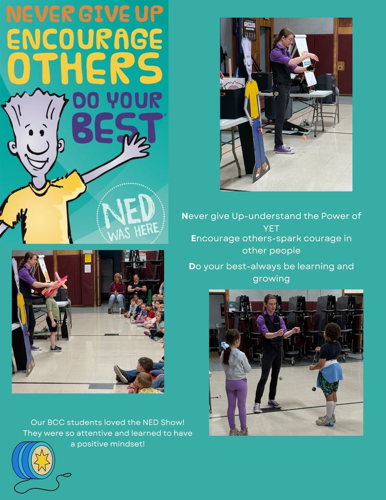 BC Cate students attend a NED assembly!
