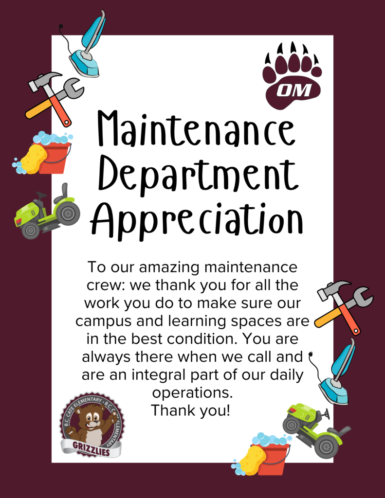 Happy Maintenace Appreciation Day!