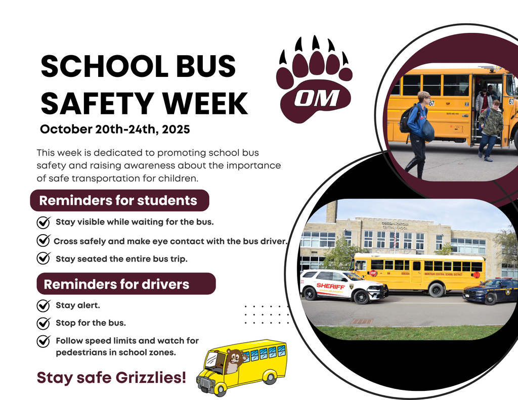 School Bus Safety Week!