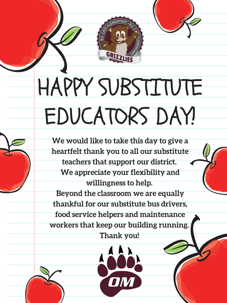 Happy Substitute Educators Day