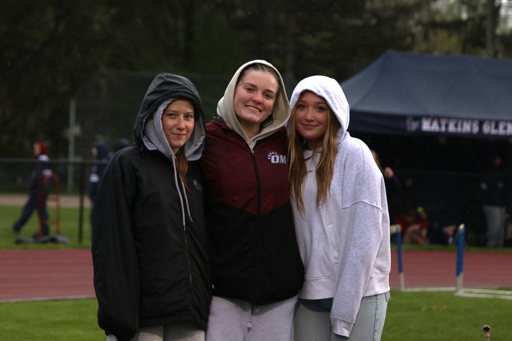 students smiling at camera