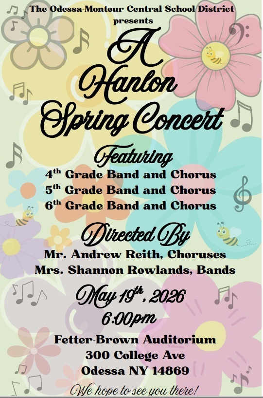 Hanlon Concert Poster