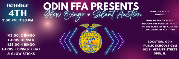 Odin FFA Glow Bingo Fundraiser 