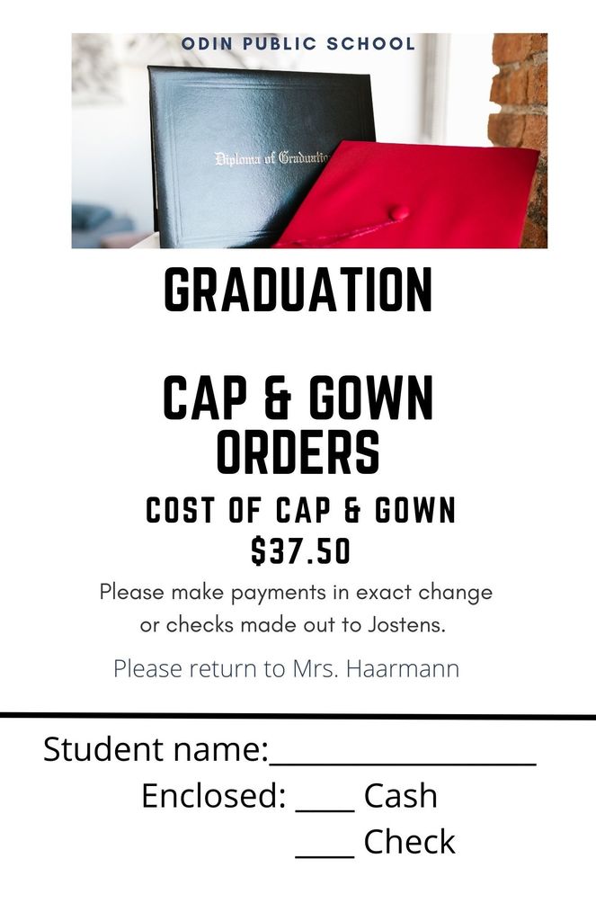 Cap & Gown Orders