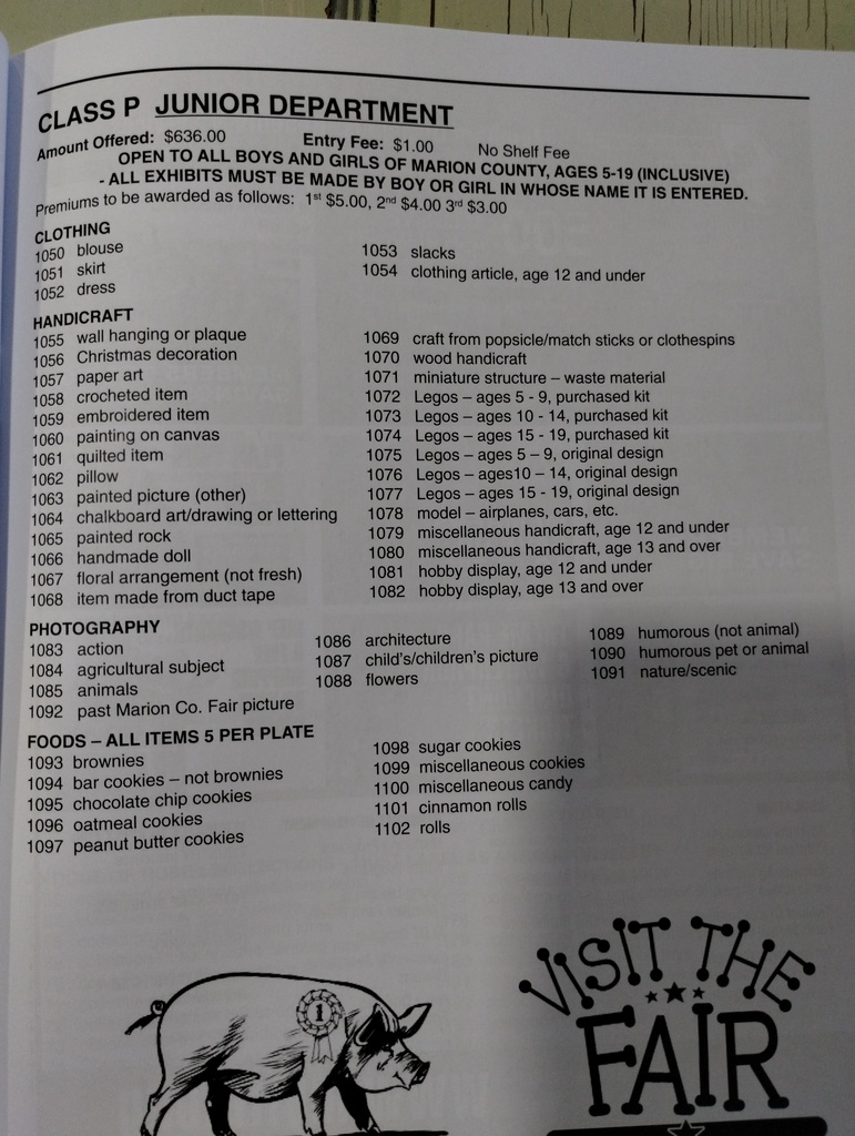 Junior categories