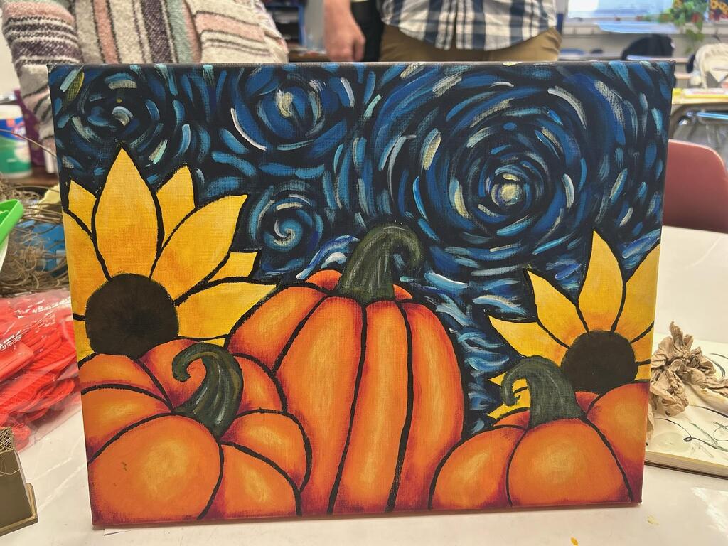 Gogh to the Pumpkin patch