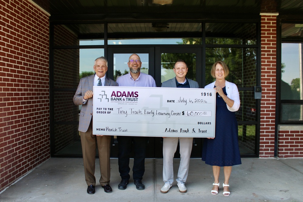 Hanich trust donation to Tiny Trails